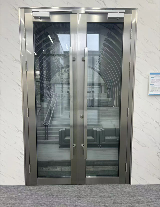 不锈钢大玻璃防火门